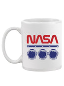 Nasa Space Helmets Banner Mug -NASA Designs