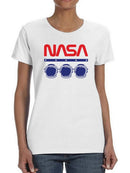 Nasa Space Helmets Banner T-shirt -NASA Designs