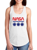 Nasa Space Helmets Banner T-shirt -NASA Designs