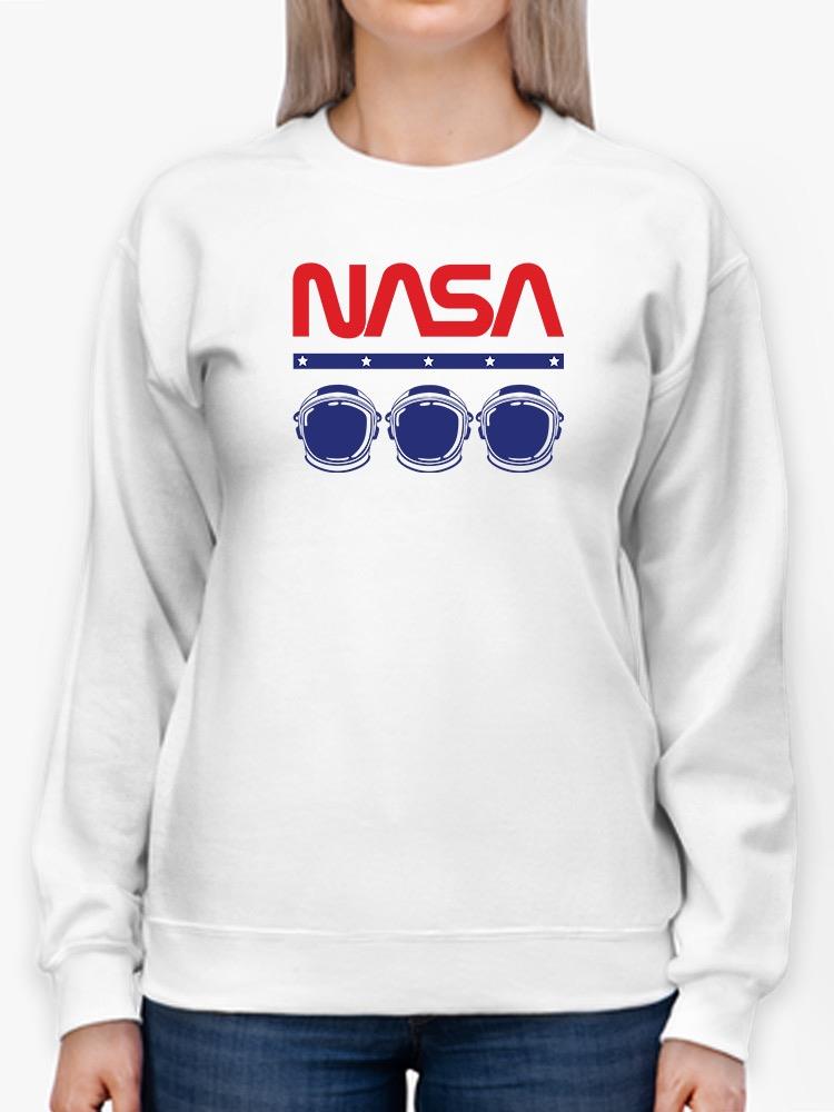 Nasa Space Helmets Banner Hoodie or Sweatshirt -NASA Designs
