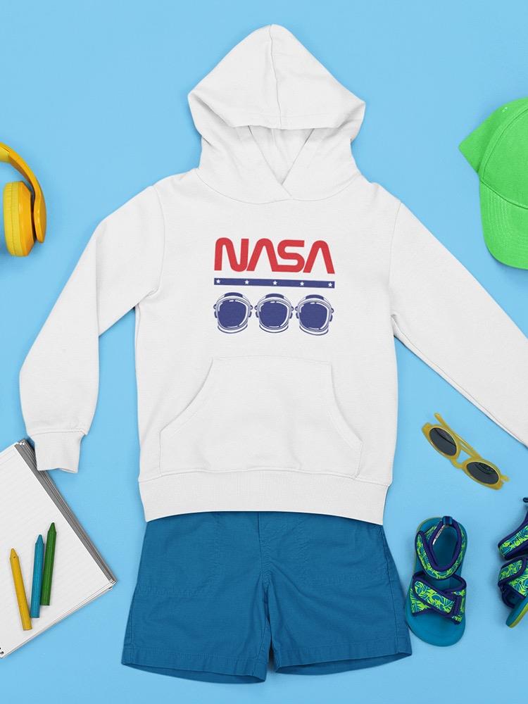 Nasa Space Helmets Banner Hoodie -NASA Designs