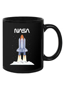 Nasa Space Rocket Launch Mug -NASA Designs