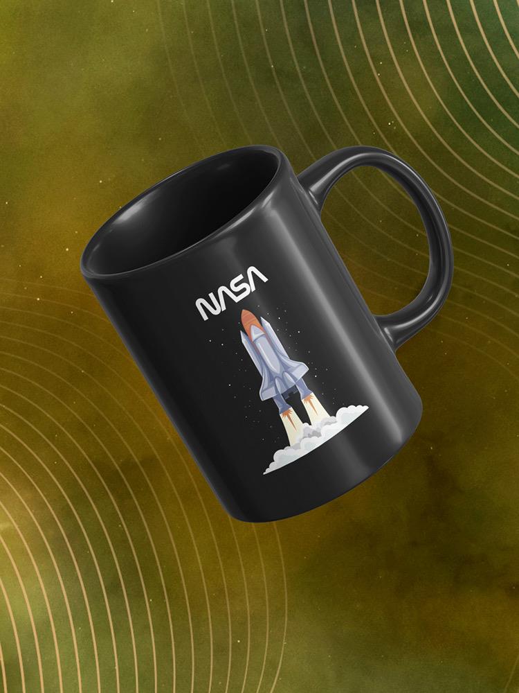 Nasa Space Rocket Launch Mug -NASA Designs