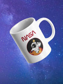 Nasa Retro Astronaut Badge Mug -NASA Designs