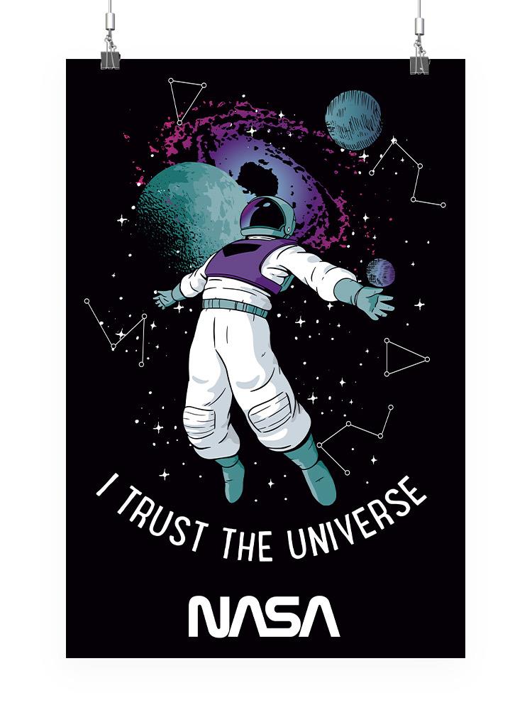Nasa I Trust The Universe Wall Art -NASA Designs