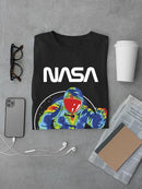 Nasa Termic Vision Astroaut T-shirt -NASA Designs