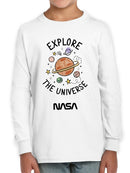 Explore The Universe T-shirt -NASA Designs