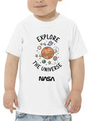 Explore The Universe T-shirt -NASA Designs
