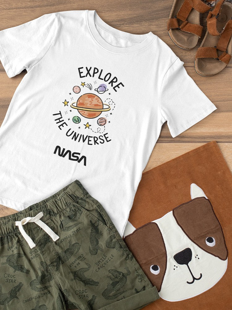 Explore The Universe T-shirt -NASA Designs