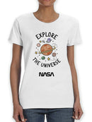 Explore The Universe T-shirt -NASA Designs