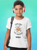 Explore The Universe T-shirt -NASA Designs