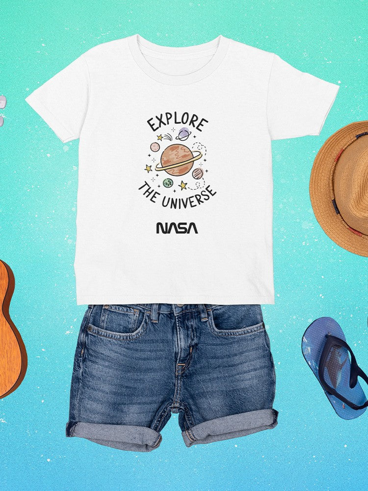 Explore The Universe T-shirt -NASA Designs