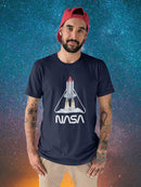 Nasa Space Shuttle Launch T-shirt -NASA Designs