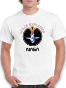 Nasa Space Explorer Badge T-shirt -NASA Designs