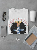 Nasa Space Explorer Badge T-shirt -NASA Designs