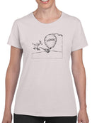 Kicking The Beehive T-shirt -Wilfred Hildonen Designs