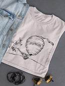 Kicking The Beehive T-shirt -Wilfred Hildonen Designs