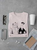 Auto-Pilot T-shirt -Wilfred Hildonen Designs