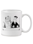 Auto-Pilot Mug -Wilfred Hildonen Designs