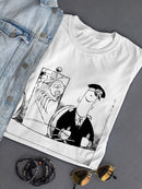 Auto-Pilot T-shirt -Wilfred Hildonen Designs