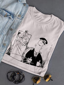 Auto-Pilot T-shirt -Wilfred Hildonen Designs