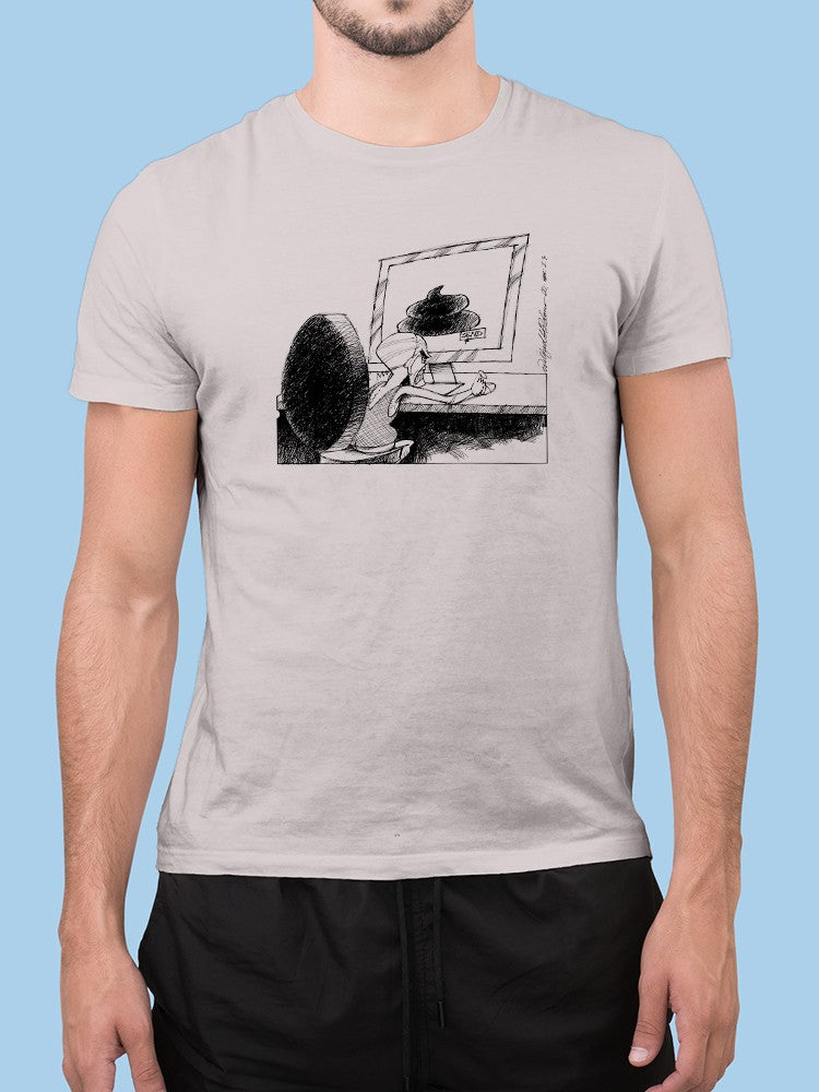 Anger Source Content T-shirt -Wilfred Hildonen Designs