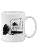 Anger Source Content Mug -Wilfred Hildonen Designs