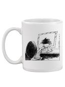 Anger Source Content Mug -Wilfred Hildonen Designs