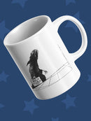 In Guns We Trust Mug -Wilfred Hildonen Designs