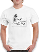 Oil-Hoarder Bear T-shirt -Wilfred Hildonen Designs