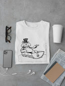 Oil-Hoarder Bear T-shirt -Wilfred Hildonen Designs