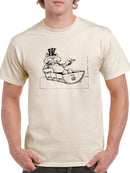 Oil-Hoarder Bear T-shirt -Wilfred Hildonen Designs