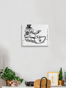 Oil-Hoarder Bear Wall Art -Wilfred Hildonen Designs