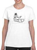 Oil-Hoarder Bear T-shirt -Wilfred Hildonen Designs