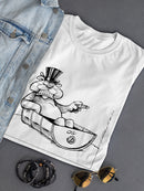 Oil-Hoarder Bear T-shirt -Wilfred Hildonen Designs