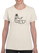 Oil-Hoarder Bear T-shirt -Wilfred Hildonen Designs