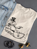 Oil-Hoarder Bear T-shirt -Wilfred Hildonen Designs