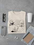 Backwards Development T-shirt -Wilfred Hildonen Designs