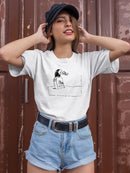 Resting In Peace Peace T-shirt -Wilfred Hildonen Designs