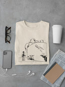 The Hungry And The Rebellous T-shirt -Wilfred Hildonen Designs