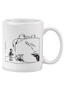 The Hungry And The Rebellous Mug -Wilfred Hildonen Designs