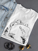 The Hungry And The Rebellous T-shirt -Wilfred Hildonen Designs