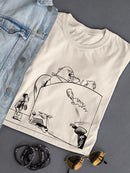 The Hungry And The Rebellous T-shirt -Wilfred Hildonen Designs