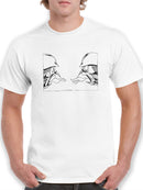 Religious Discussions T-shirt -Wilfred Hildonen Designs