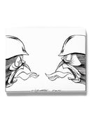 Religious Discussions Wall Art -Wilfred Hildonen Designs