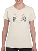 Religious Discussions T-shirt -Wilfred Hildonen Designs