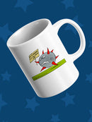 No Mask Demands Mug -Wilfred Hildonen Designs