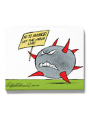 No Mask Demands Wall Art -Wilfred Hildonen Designs