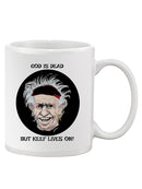 Keef Lives On Mug -Wilfred Hildonen Designs