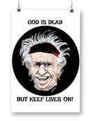Keef Lives On Wall Art -Wilfred Hildonen Designs